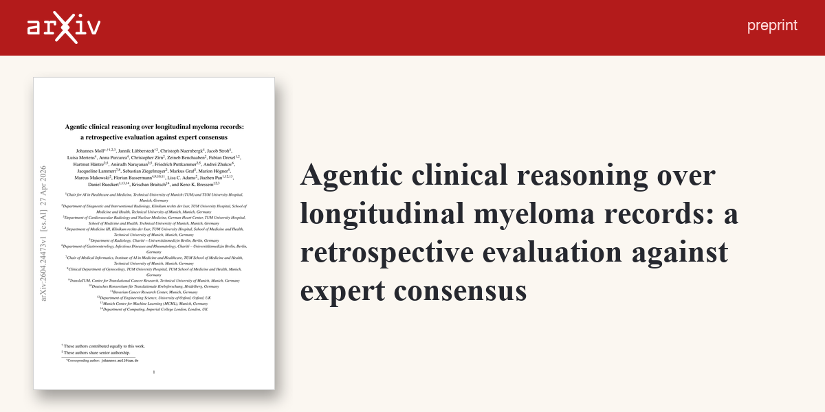 Agent matches experts on myeloma records