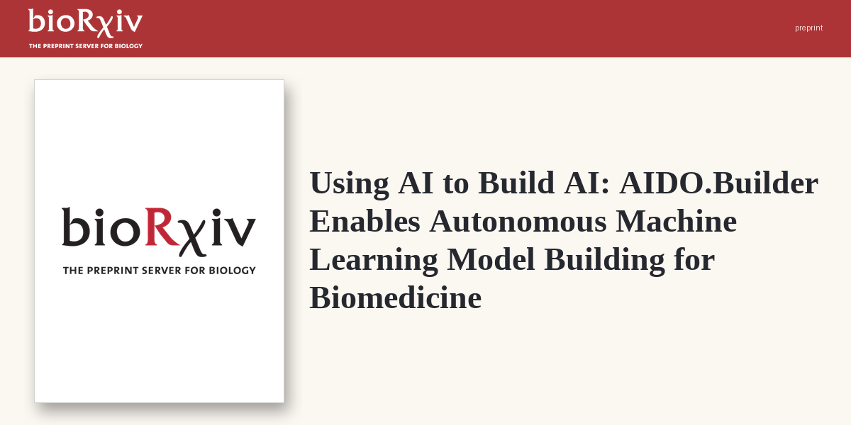 Agent builds biomedical ML models autonomously