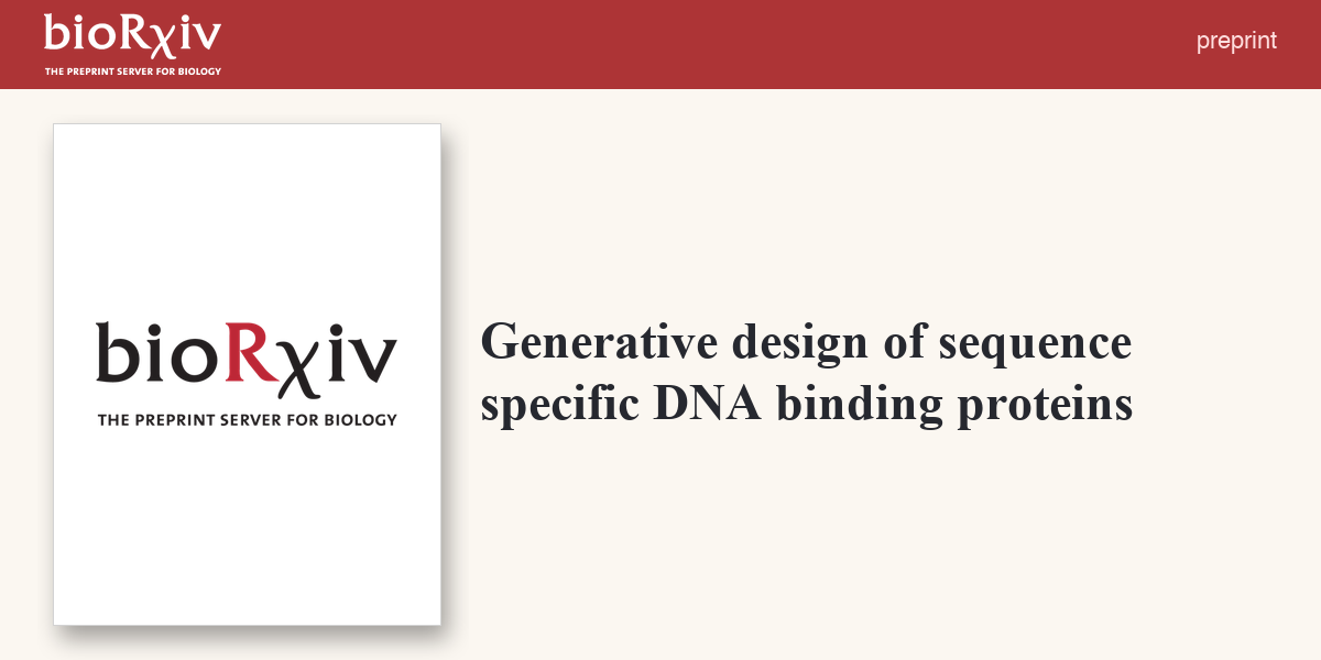 Generative model designs DNA-binding proteins