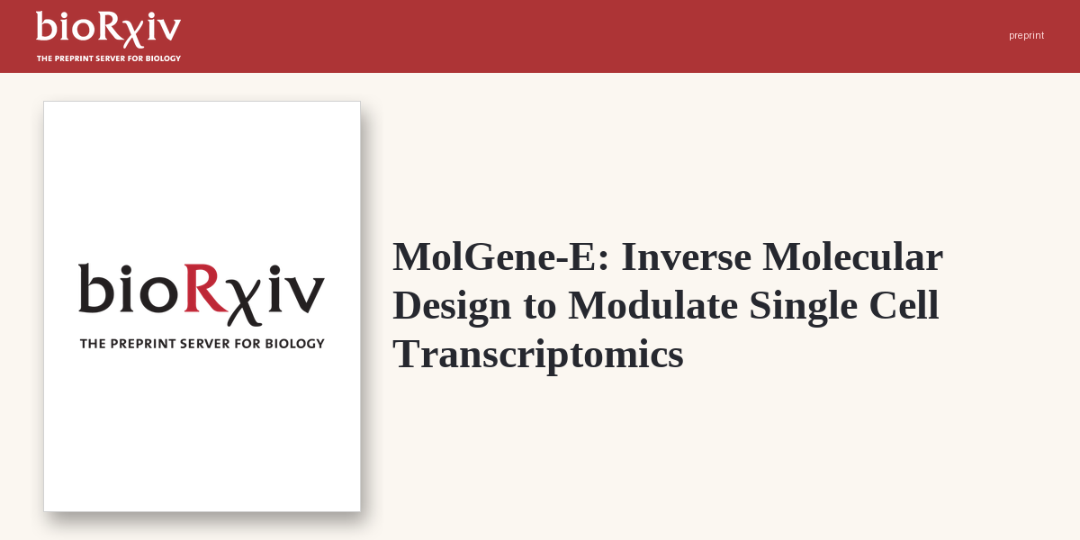 Inverse design targets single-cell transcriptomics